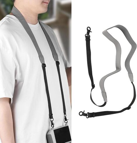 Neck Strap for Drone Controller, Adjustable and Widened Remote Control Lanyard Matte Finish Smooth for RC 2 in Kuwait