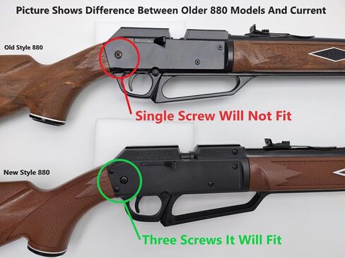 Daisy Powerline 7880/880/880s Black Stock but Back Butt Gun Bb Air Rifle Part ONLY FITS Newer Models. JL Missouri Parts & Misc. in Kuwait
