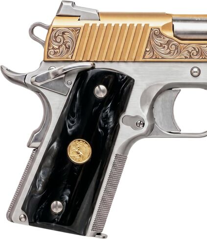 1911 Compact Officer Defender Grips Black Pearl in Kuwait