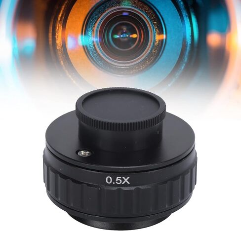 aqxreight 0 5X Adapter Lens 38mm C Mount Adapter Trinocular Stereo Microscope Tube for Digital Camera Focusing Newer T490 Made Allo Microscope AdapterC Mount Adapter38mm C in Kuwait
