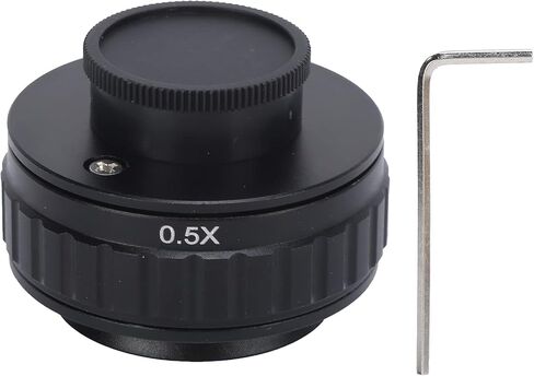 aqxreight 0 5X Adapter Lens 38mm C Mount Adapter Trinocular Stereo Microscope Tube for Digital Camera Focusing Newer T490 Made Allo Microscope AdapterC Mount Adapter38mm C in Kuwait