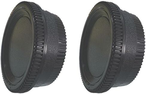 2 Pack Body Cap & Rear Lens Cap for Nikon F Mount Cameras in Kuwait