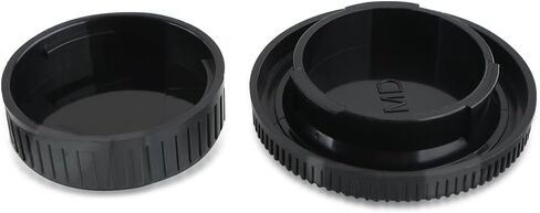 2 Pack Body Cap & Rear Lens Cap for Nikon F Mount Cameras in Kuwait