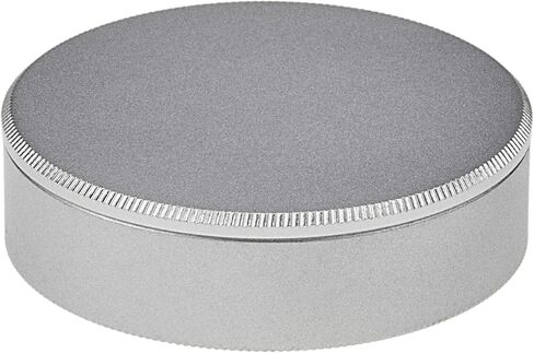 Fotodiox Camera Body & Rear Lens Cap Set Compatible with All M39/L39 Screw Mount Cameras & Lenses - Silver in Kuwait