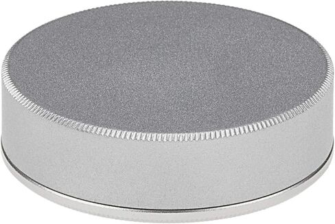 Fotodiox Camera Body & Rear Lens Cap Set Compatible with All M39/L39 Screw Mount Cameras & Lenses - Silver in Kuwait