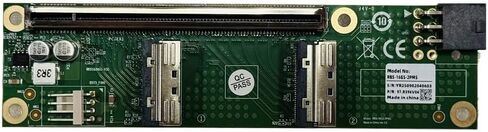 2 Port MCIO 8I to PCIe x16 Slot SFF-TA-1016 Expansion Adapter in Kuwait