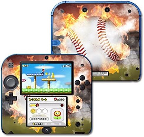 MightySkins Skin Compatible with Nintendo 2DS - Fastball | Protective, Durable, and Unique Vinyl Decal wrap Cover | Easy to Apply, Remove, and Change Styles | Made in The USA in Kuwait