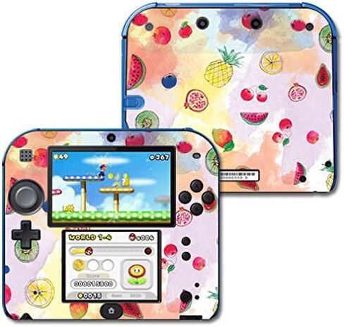 MightySkins Skin Compatible with Nintendo 2DS - Fruit Water | Protective, Durable, and Unique Vinyl Decal wrap Cover | Easy to Apply, Remove, and Change Styles | Made in The USA in Kuwait