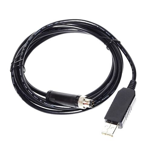 FT232RL CHIP USB to M8 4-PIN Male Adapter RS232 Converter Serial Communication Cable for Scanner to PC(1.8m) in Kuwait