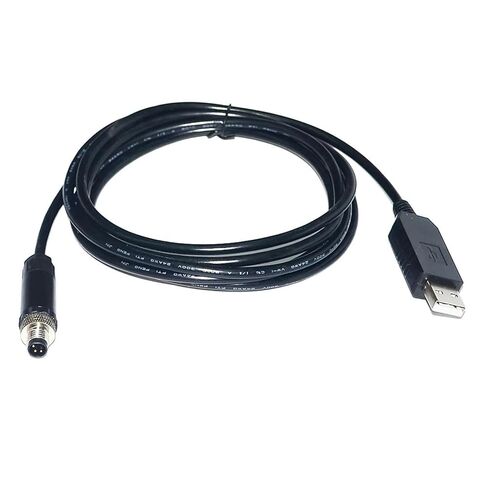 FT232RL CHIP USB to M8 3-PIN Male RS232 Converter Serial Communication Cable for SERVO Drives to PC KABLE(3metres) in Kuwait
