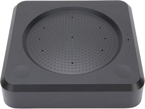 Dpofirs Conference Microphone 360 Omnidirectional, 10m Pickup 3.5mm Meeting Microphone with Noise Reduction, Tabletop Mic for Video Conference Online Teaching Recording in Kuwait