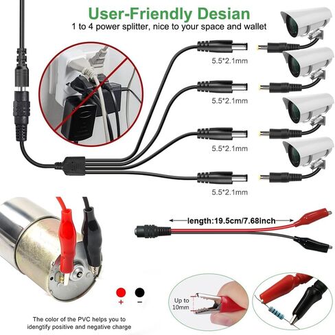 Wefomey Universal Power Supply Variable 3V~24V 3A 72W AC/DC Adapter in Kuwait