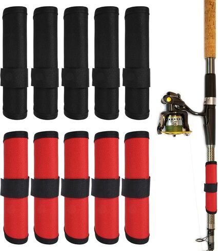 10Pcs Fishing Lure Wraps, 5.9" Fishing Hook Covers in Kuwait