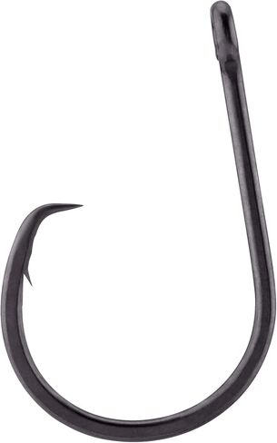 BKK Inline Heavy Circle-SS (Box of 25) Circle Hooks | Tournament Approved | Super Slide Coating | Sharp Needle Point | High Hook-up Rate | Versatile Design in Kuwait