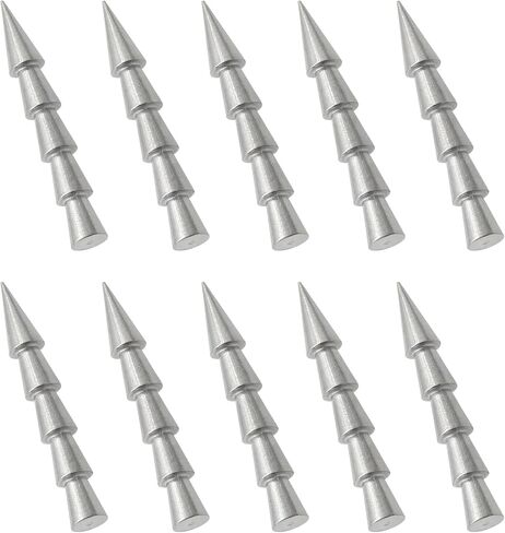15/10pcs Tungsten Nail Weights Insert Sinkers Neko Wacky Worm Weights in Kuwait