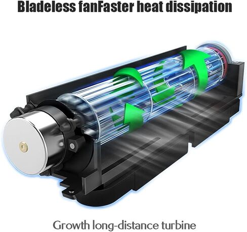 Laptop Cooler Gaming Notebook Cooling Pad Stand RGB LED Adjustable Silent 2600RPM Cable Tablet Desk Fan in Kuwait