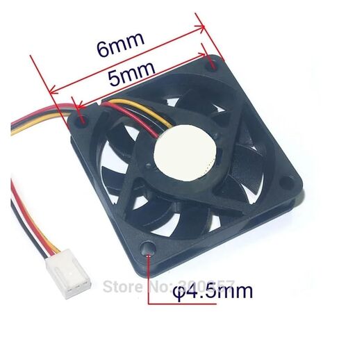 Black 6cm 6015 Brushless DC Fan PC Cooling Cooler Fan in Kuwait