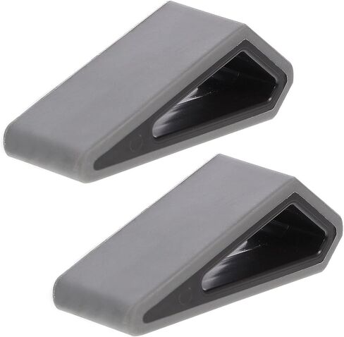 DECHOUS 2pcs Adjustable Laptop Stand Plastic Silicone Black for Computer in Kuwait