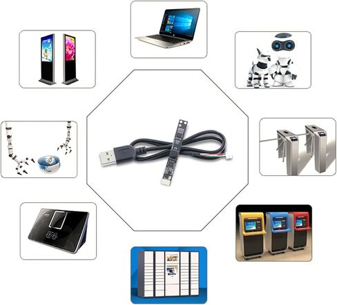 OV7675 Camera Module 66 Degree View USB Frees Driver Webcam 1/6.5" YUY2 Focal Adjustable for Advertising Player Laptop in Kuwait