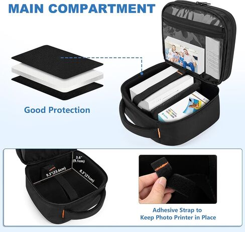 CURMIO Carrying Case Compatible with Liene M100/M200 4x6 Photo Printer in Kuwait