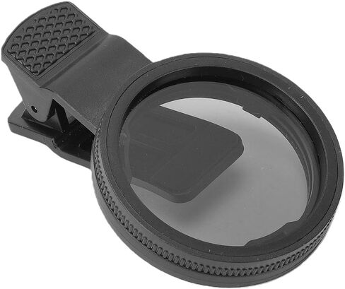 Naroote Smartphone CPL Filter 52MM Polarizing Filter ABS 360 Adjustable Reduces Reflections Improves Color Contrast for Outdoor Photography in Kuwait