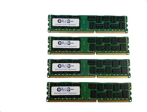 CMS 32GB (4X8GB) DDR3 12800 1600MHz ECC Registered DIMM Memory Ram Upgrade Compatible with HP/Compaq® Workstation Z620 Ddr3 Ecc Reg for Server Only - B120 in Kuwait