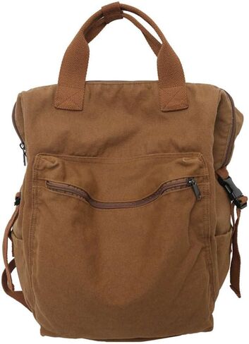 MaxxCloud Aesthetic Cute Small Backpack, Heavy Cotton, Retro Canvas Backpack Travel Bag, Mini in Kuwait