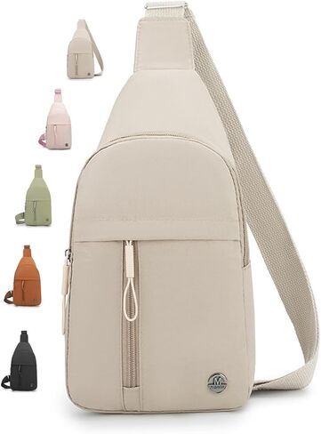 Small Sling Backpack for Women Men, Chest Bag Daypack Crossbody for Travel Sport Running Hiking in Kuwait