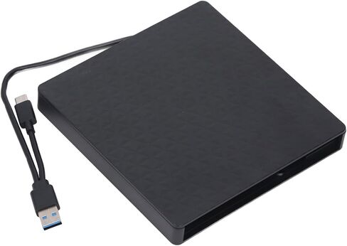 USB3.0 Laptop Optical Drive Enclosure Plug and Play Portable Design CD DVD for Vista OS in Kuwait
