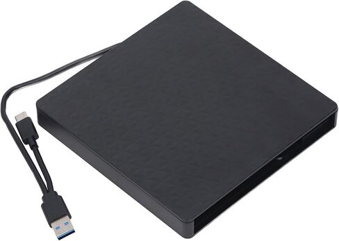 USB3.0 Laptop Optical Drive Enclosure Plug and Play Portable Design CD DVD for Vista OS in Kuwait