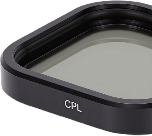 Action Camera CPL Filter, Multi Coated Optical Glass Polarizer Lens Filter, Aluminum Alloy Screw On Design, Reduces Glare Enhances Color for LITHero Action Camera in Kuwait