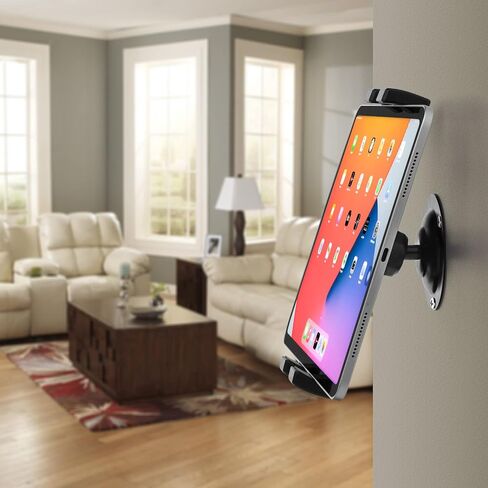 iTODOS Universal Tablet Wall Mount Holder for iPad, iPhone,Kindle Fire HD,Kindle Paper White,Galaxy Tabs,Google Nexus7/11,Switch,e-Reader,360°Adjustment Compatible with 4~12.9 inch Tablet and Phone in Kuwait