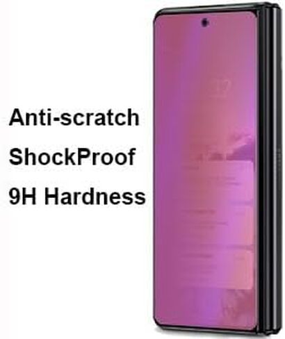 Outer Privacy Tempered Glass Screen Protector For Samsung Galaxy Z Fold 8 in Kuwait