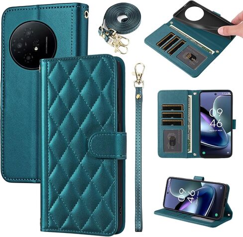 Argyle Wallet Case for T-Mobile Revvl 8 Pro 5G Stand Women Black in Kuwait