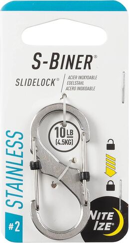 Nite IZE Unisex's S-Biner Steel Slide Lock in Kuwait