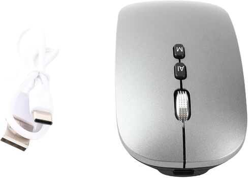 ciciglow AI Powered Voice Mouse, 2.4G Wireless Bluetooth AI Mouse with Voice Typing, Translation, Search for Office Remote Work in Kuwait