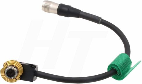 Right Angle Adapter Cable for Canon ZSG-C10 Zoom Grip, Servo Lens CN-E 18-80 70-200 mm, Focus Controller Hirose 20 Pin Female to Male Extension 15cm in Kuwait