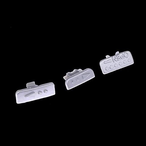 Black Gamepad Accessories Fixing Repair Parts Replacement Accessories Parts for PSP1000 Black in Kuwait