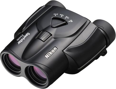 Nikon 8-24x25 Sportstar Zoom Compact Binoculars Black Bundle in Kuwait