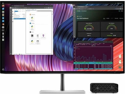 HP ZGX G1n Workstation - ARM Cortex X925-128 GB - 2 TB SSD - Mini PC - Black - TAA Compliant - NVIDIA GB10 Grace Blackwell Superchip Chip - DGX OS - NVIDIA Graphics - 10 Gigabit Ethernet, 200 Gigabi in Kuwait