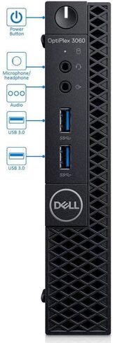 Dell Optiplex 3060 Micro i5-8500T 2.10GHZ 8GB 2000GB SSD Windows 11 Pro in Kuwait