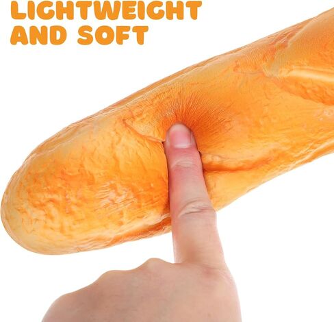 Sosoport Simulation Bread Model Pu Fake Baguette Bread Prop 13.77In Artificial Loaf for Kitchen Display Bakery Decoration Photo Prop Teaching Tool House Decor in Kuwait