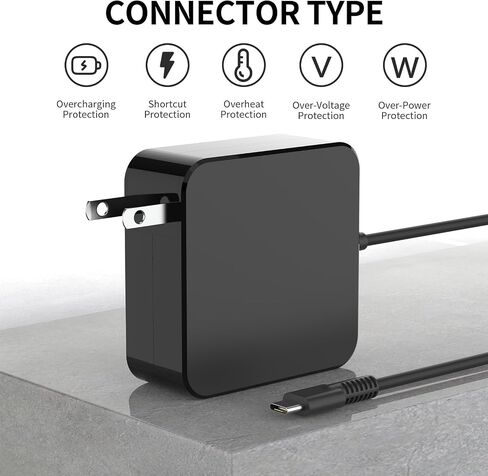 65W Type C USB C ADP-65DW A AC Laptop Charger Compatible with Asus Zenbook in Kuwait