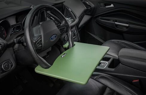 AutoExec Wheelmate Extreme Car Steering Wheel Tray Vehicle Desk, Army Green in Kuwait