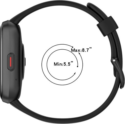 Bands Compatible for Veryfit ID207 ID208BT - ENOMIR, Tensky, SKG V7 V7 Pro Replacement Wristbands Silicone Bracelet Quick Release Strap Arm Bands in Kuwait