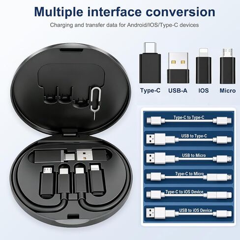 Yesimla USB C to Micro USB Adapter Kit, USB C to USB 3.0 OTG Adapter in Kuwait
