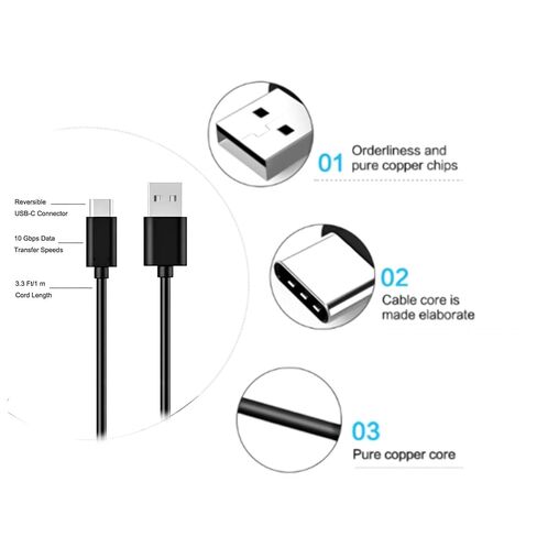 Replacement USB type C Charger Charging Cable Cord for Lenovo Smart Tab M11 M10 hd Plus M9 M8 P12 P10 P11 2nd Gen P10 Lenovo Plus 2024 2023 TB-x606f TB-X505 X605 X704 X705 PB-6505 Tablet Power Adapter in Kuwait