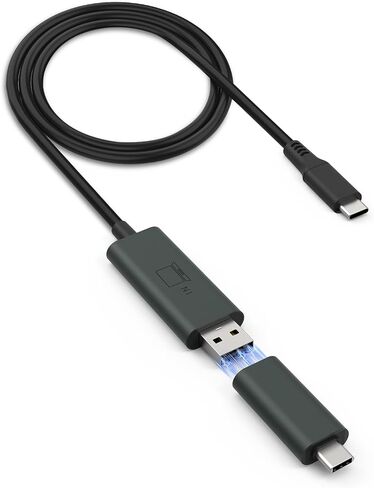 ZUMWALT H5-T Cable, 2-in-1 USB-A/C Video Transmission Conversion Hub Cable in Kuwait
