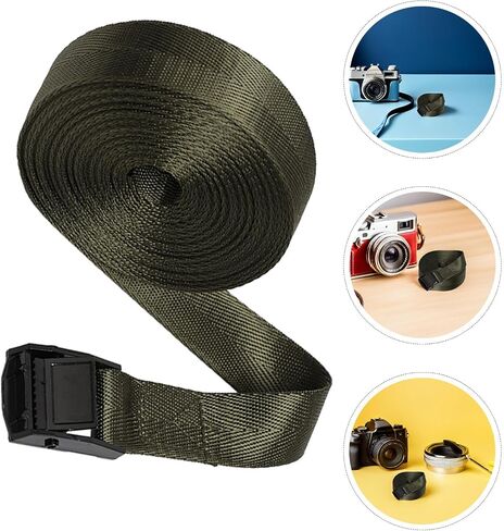 2pcs Professional Camera Belt Fixing Strap for Field Cameras, Green in Kuwait