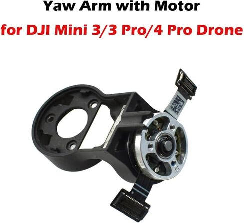 Original Gimbal Yaw Arm with Yaw Motor for DJI Mini 3 Pro Gimbal Motor with Arm Replacement Accessories for DJI Mini 3/3 Pro / 4 Pro Drone Repair Parts in Kuwait